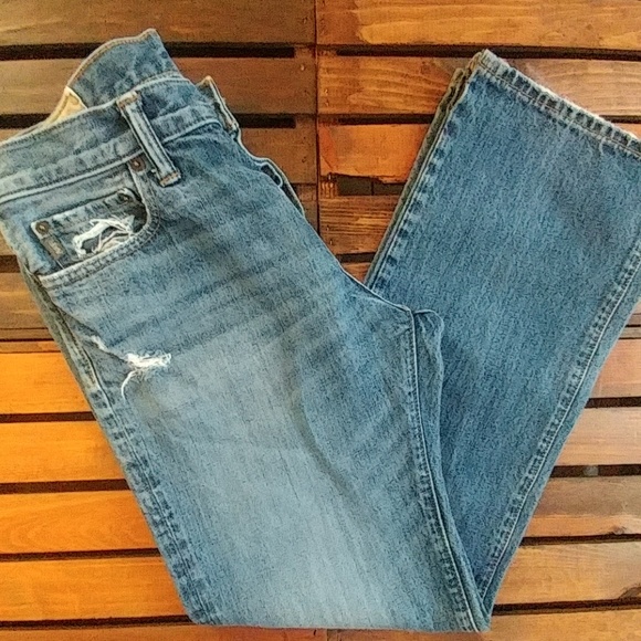 Abercrombie Fitch Distressed Button Fly 